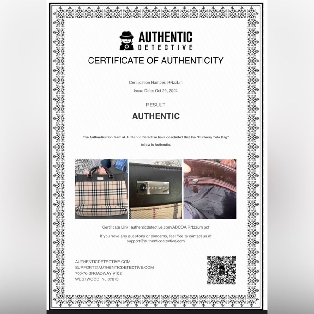 💯Authentic Burberry Nova Check small Handbag - Picture 14 of 15